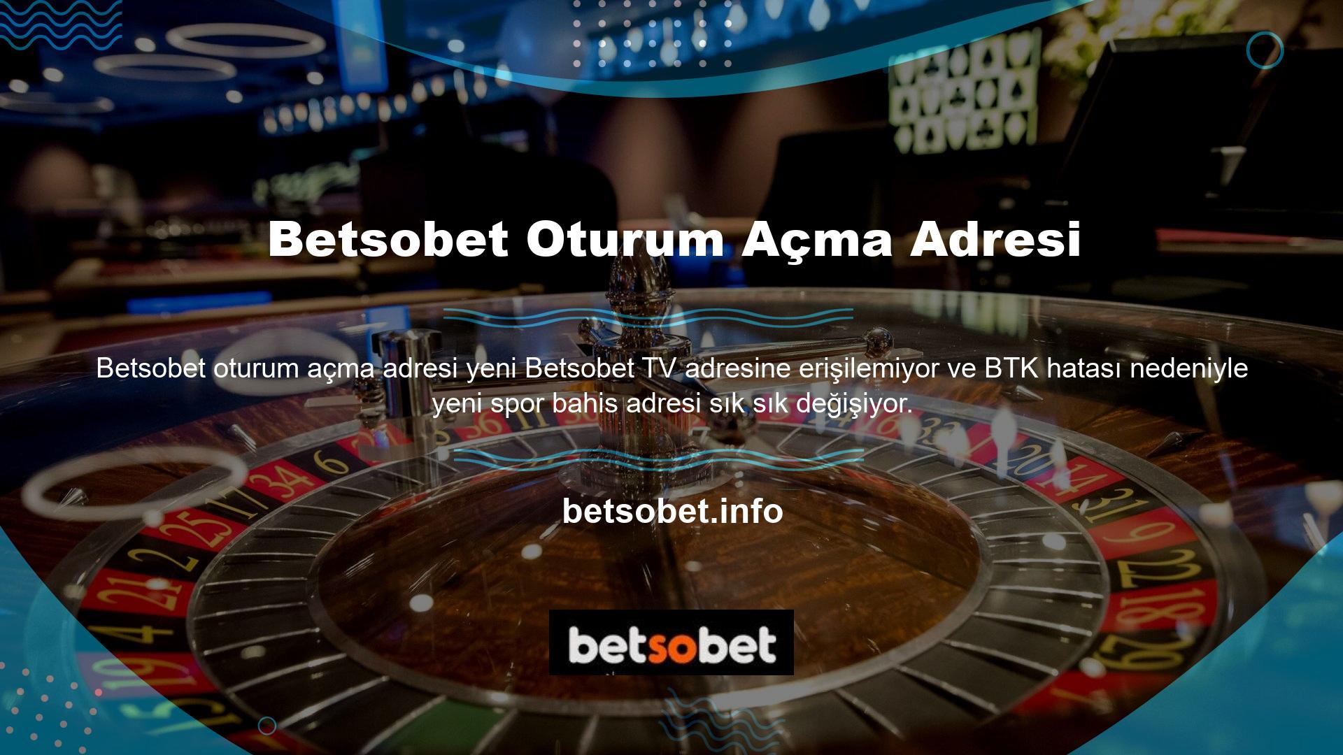 BTK, site Türk casino yasasına göre yasa dışı olduğu için yasaklandı